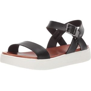 Mia Black and White Sandals
